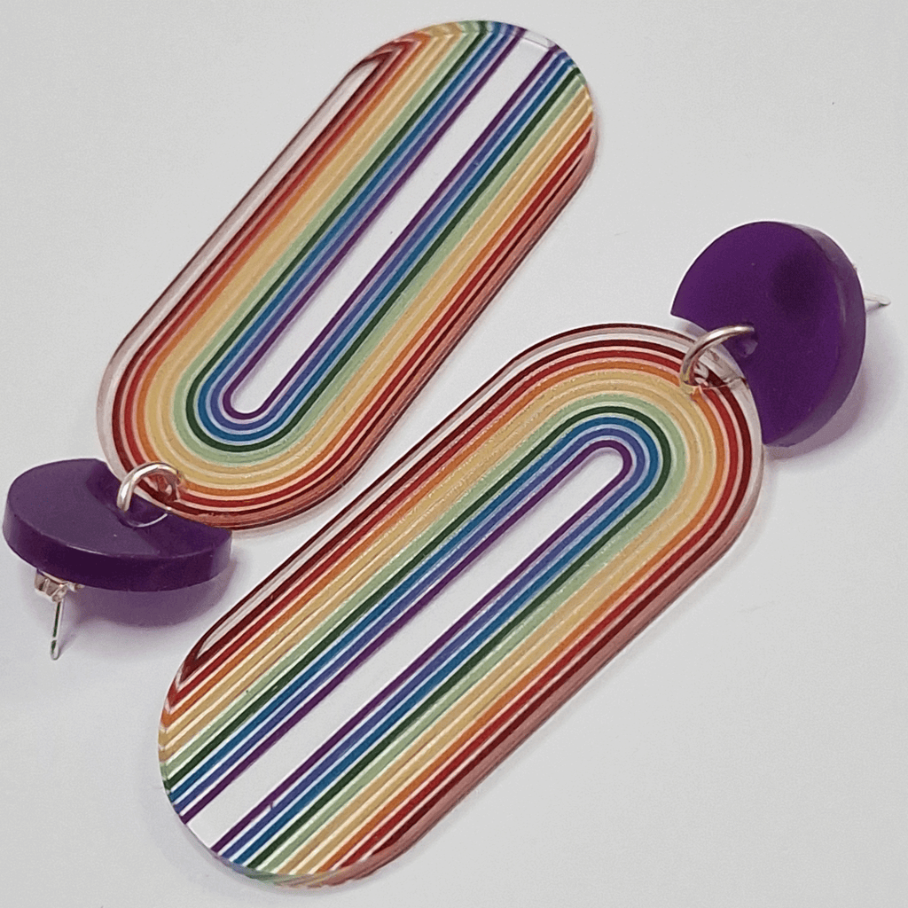 Extra Large Rainbow Dangly