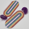 Extra Large Rainbow Dangly