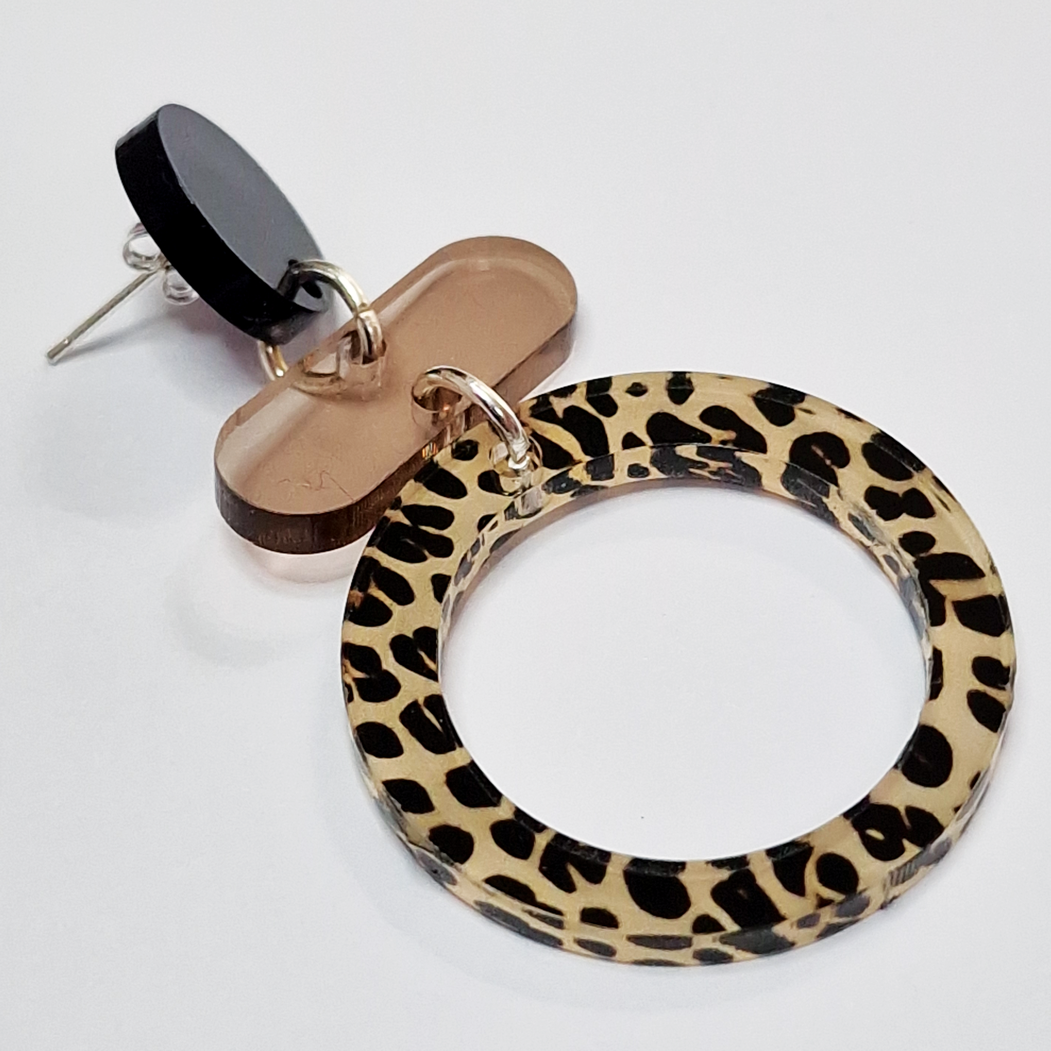 Leopard Print Dangly