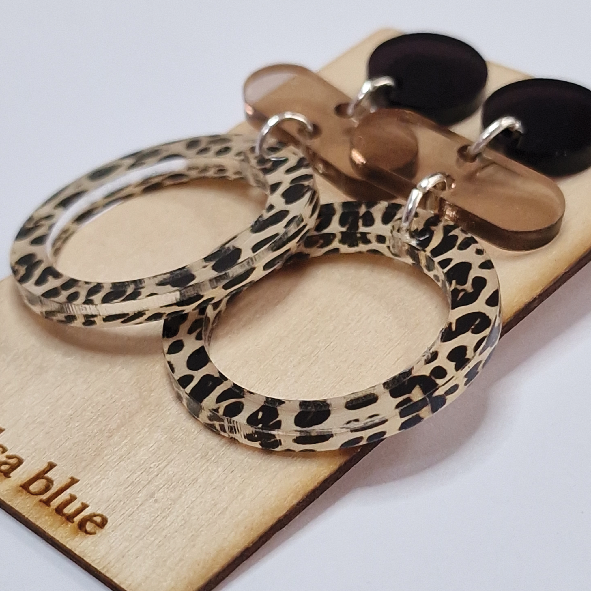 Leopard Print Dangly