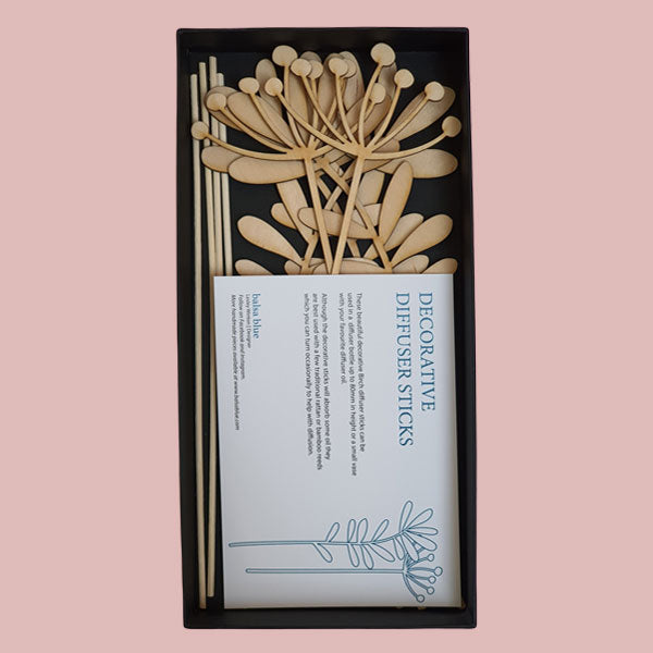 Wild Flowers - Decorative Diffuser Sticks